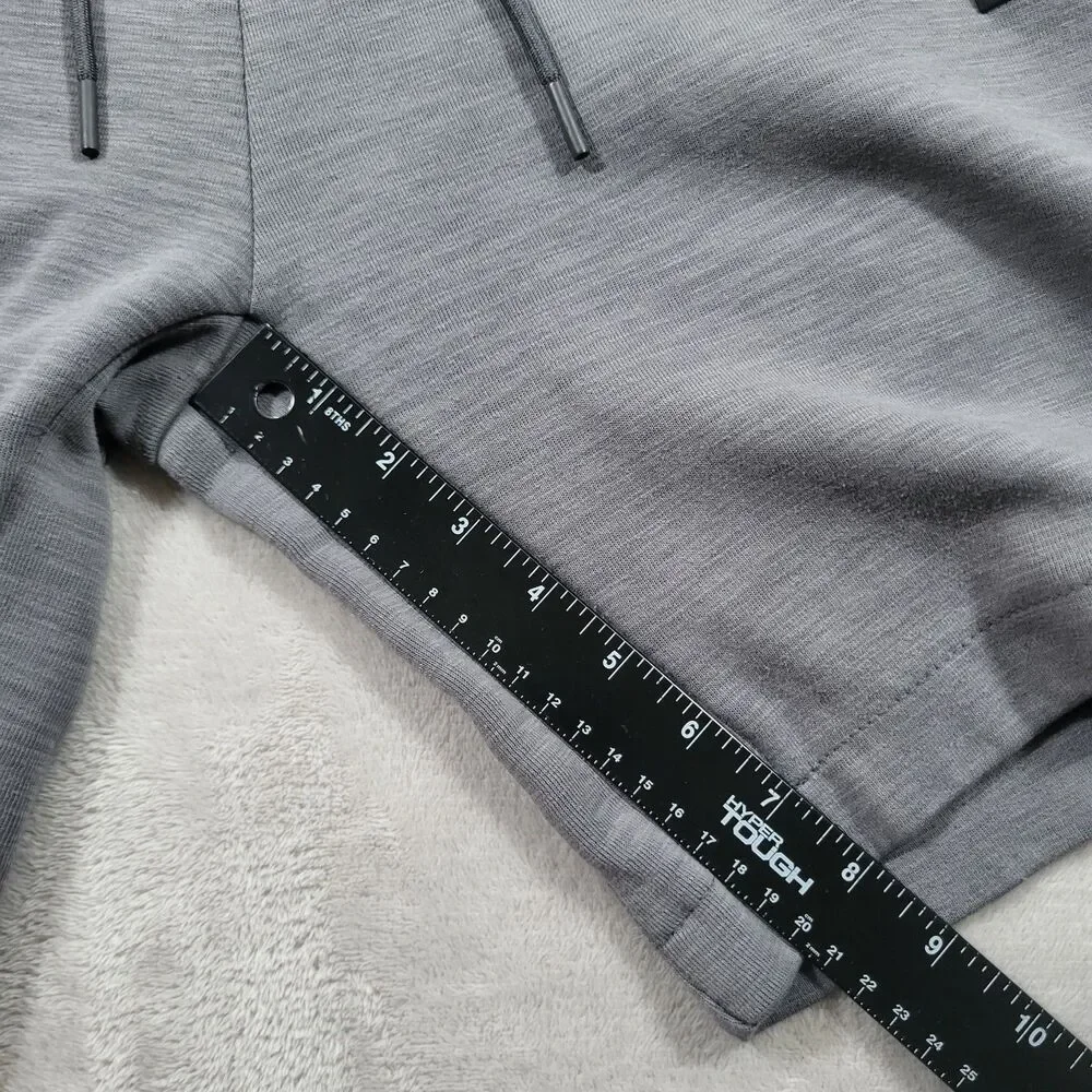 Nike Sportswear Optic Fleece Shorts Mens Medium Heather Gray Shrunk READ